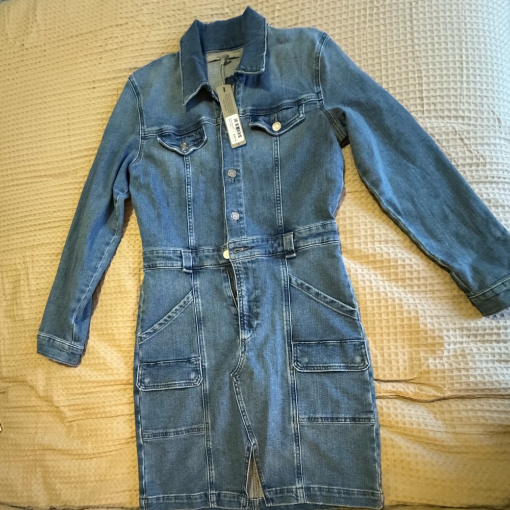 NEVER BEEN WORN!!! Hudson Denim Buttoned Dress